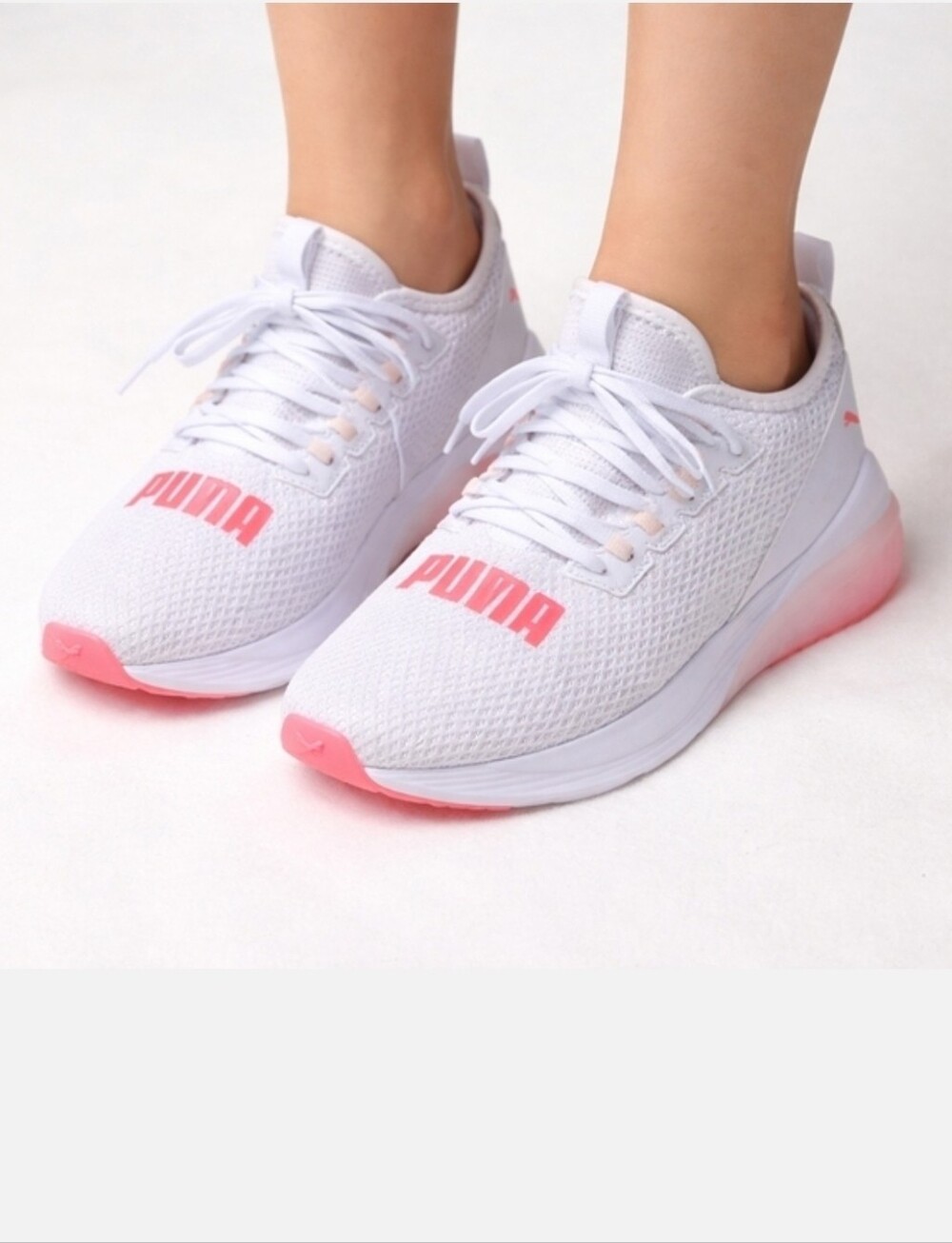 PUMA CELL VIVE BRIGHT SNEAKER WHITE HOT PINK